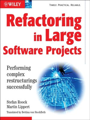 cover image of Refactoring in Large Software Projects